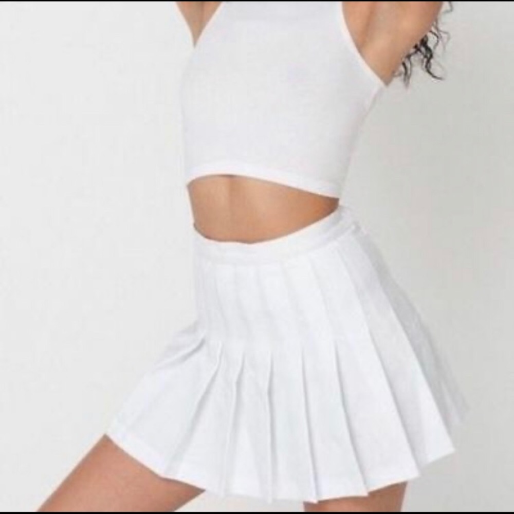 American Apparel - Pleated Tennis Skirt size XS